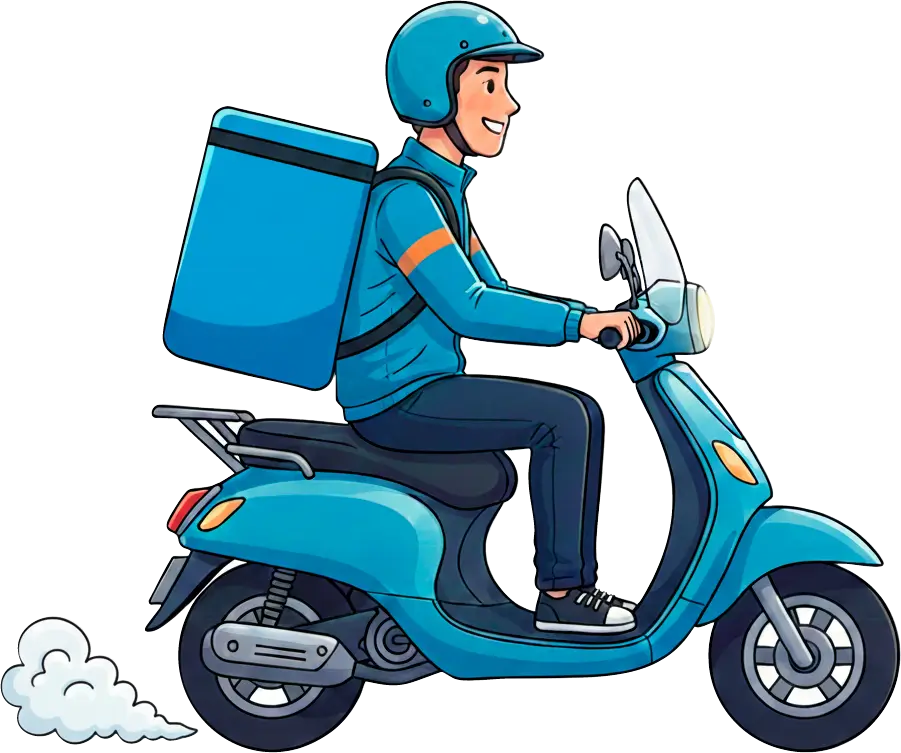 delivery dentro de Santiago